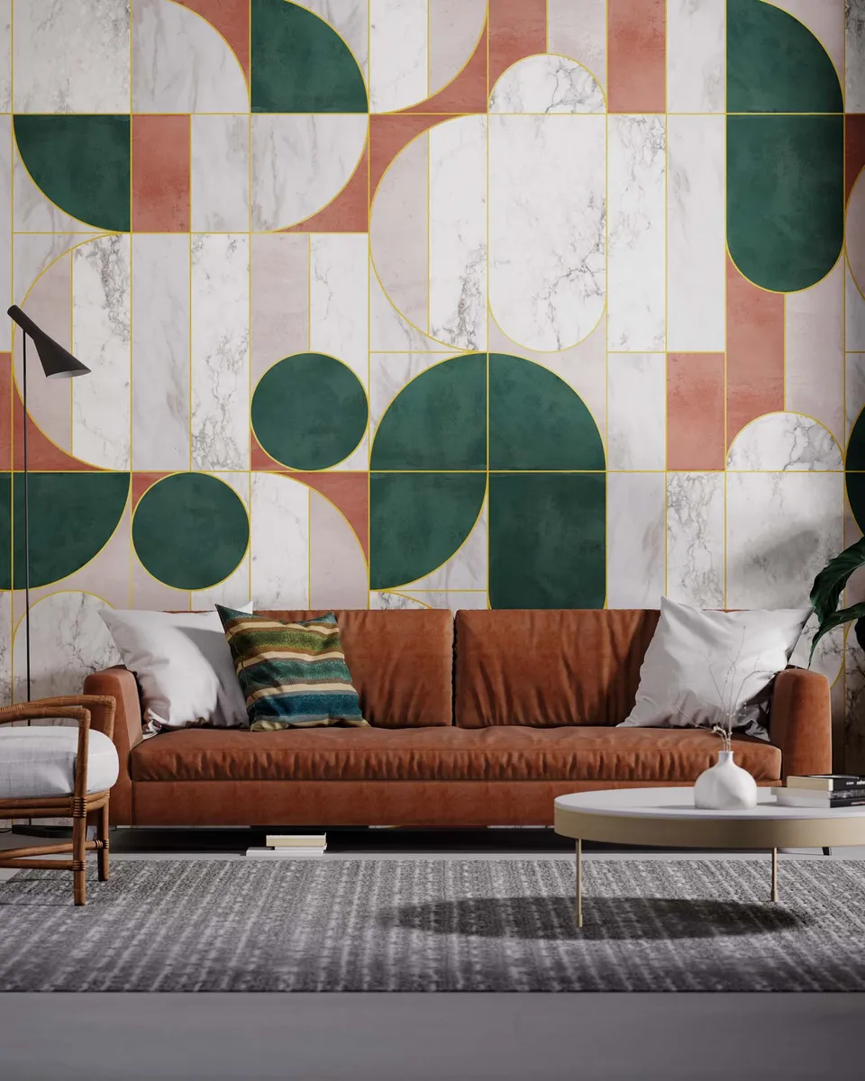 Carta da parati Art Deco