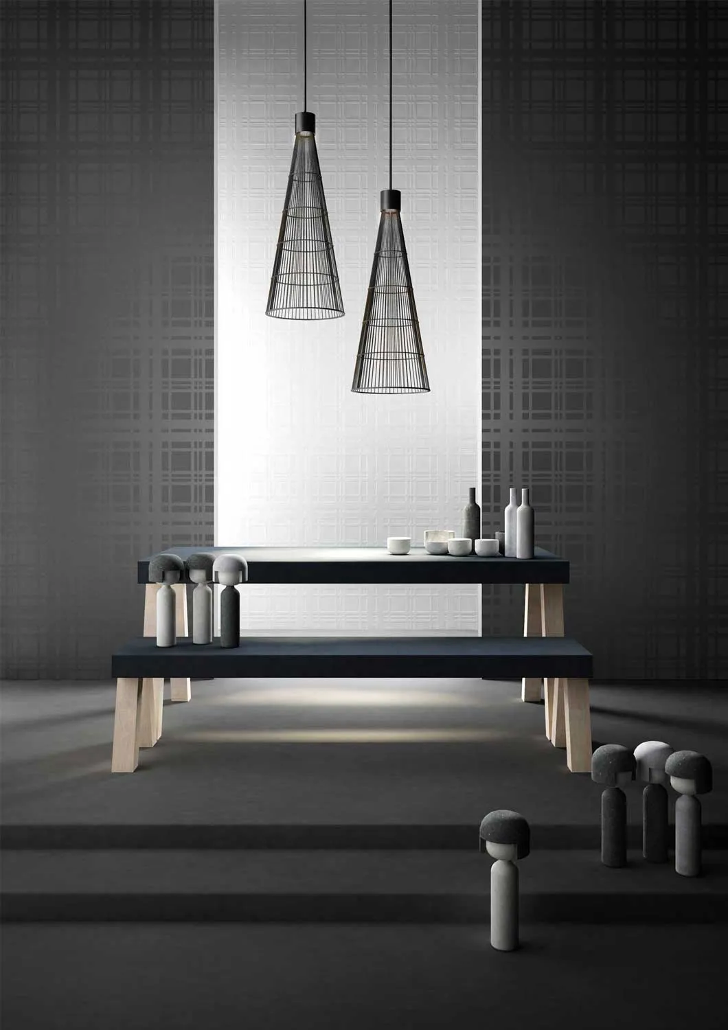 Carta da parati Tessile, by Gumdesign