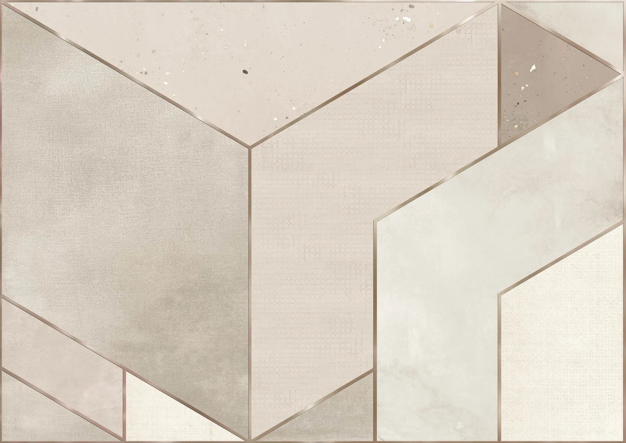 Bronze border