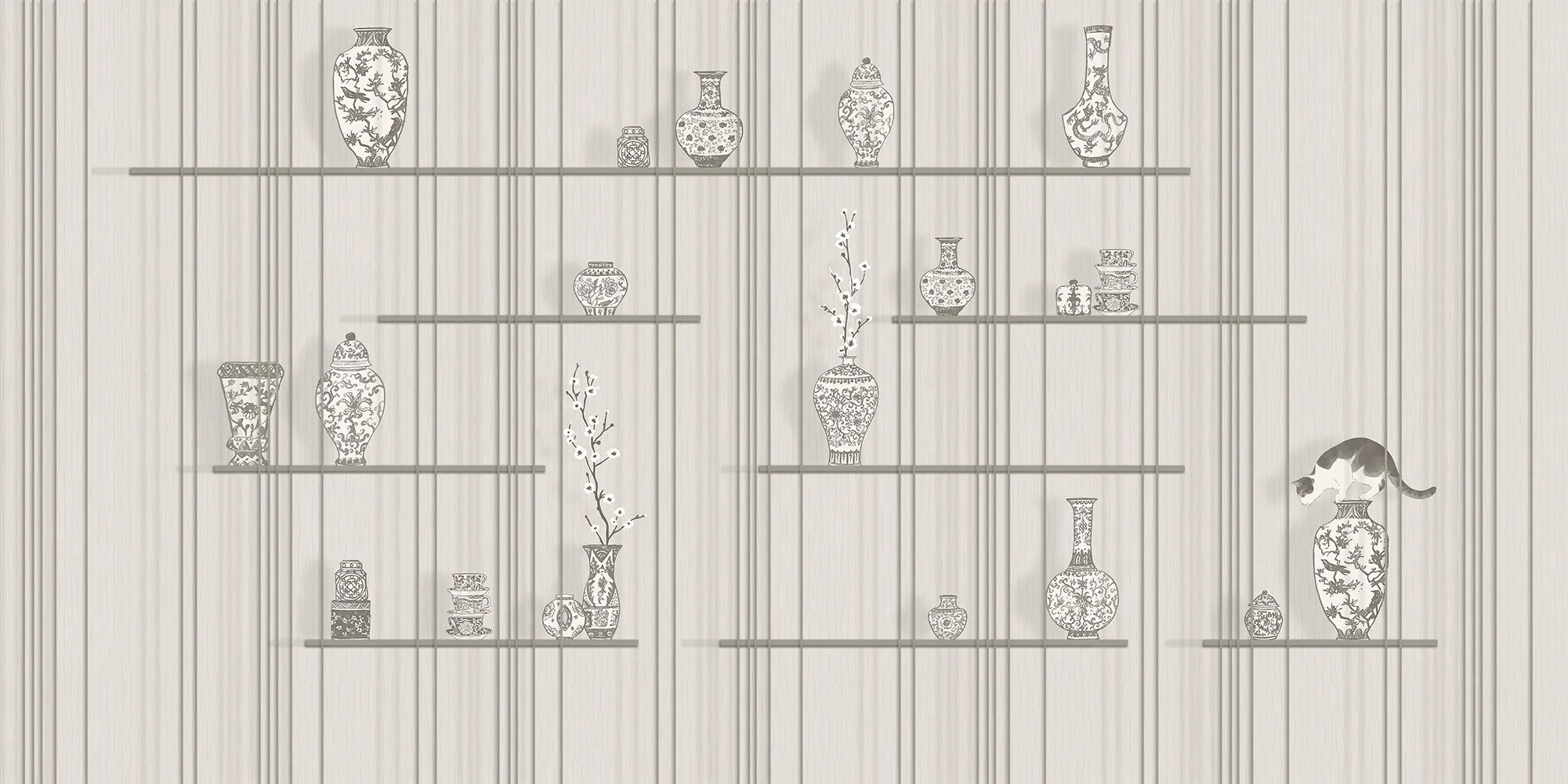 Contemporary Library — Sabbia Tst