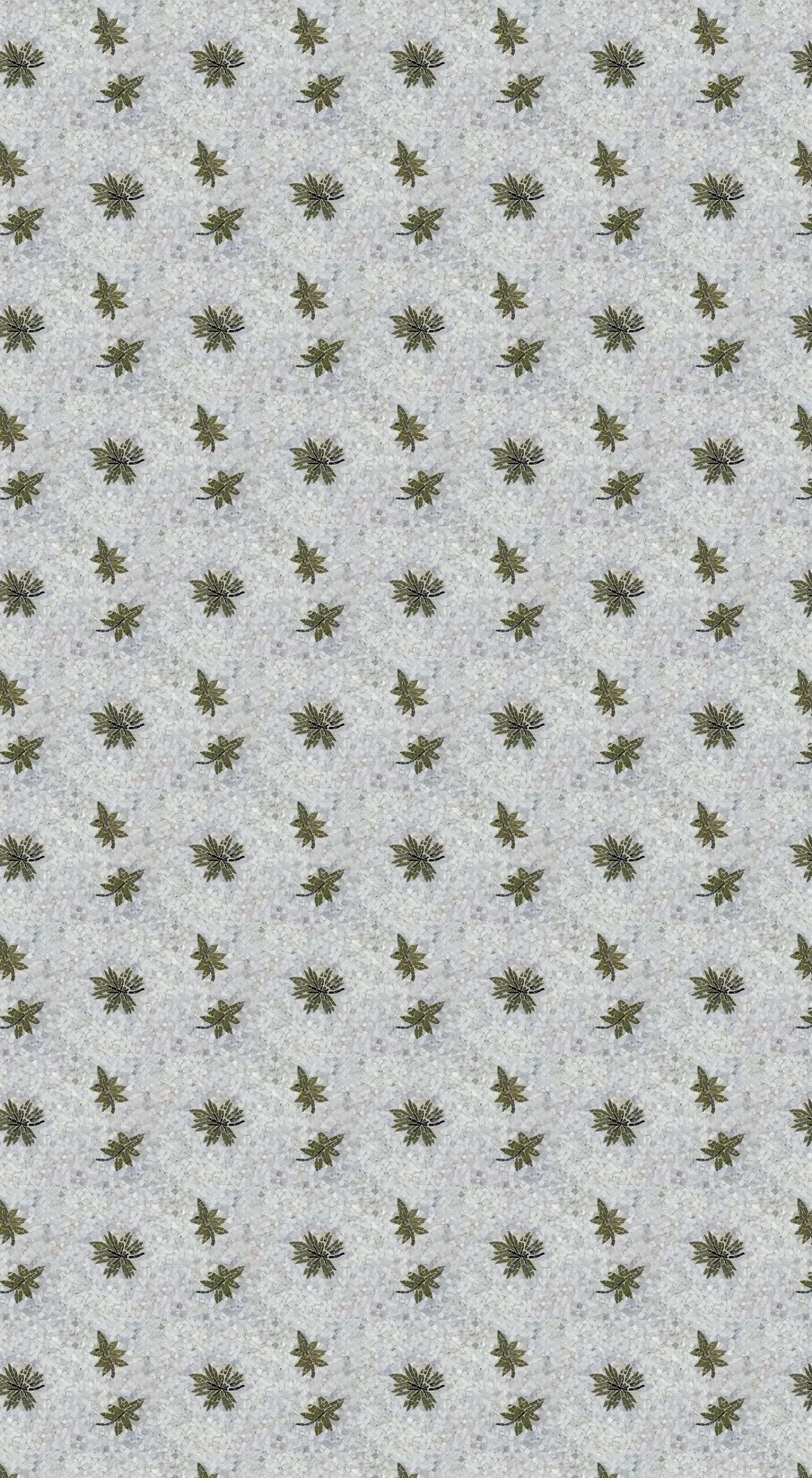 Mosaico Fiori E Foglie