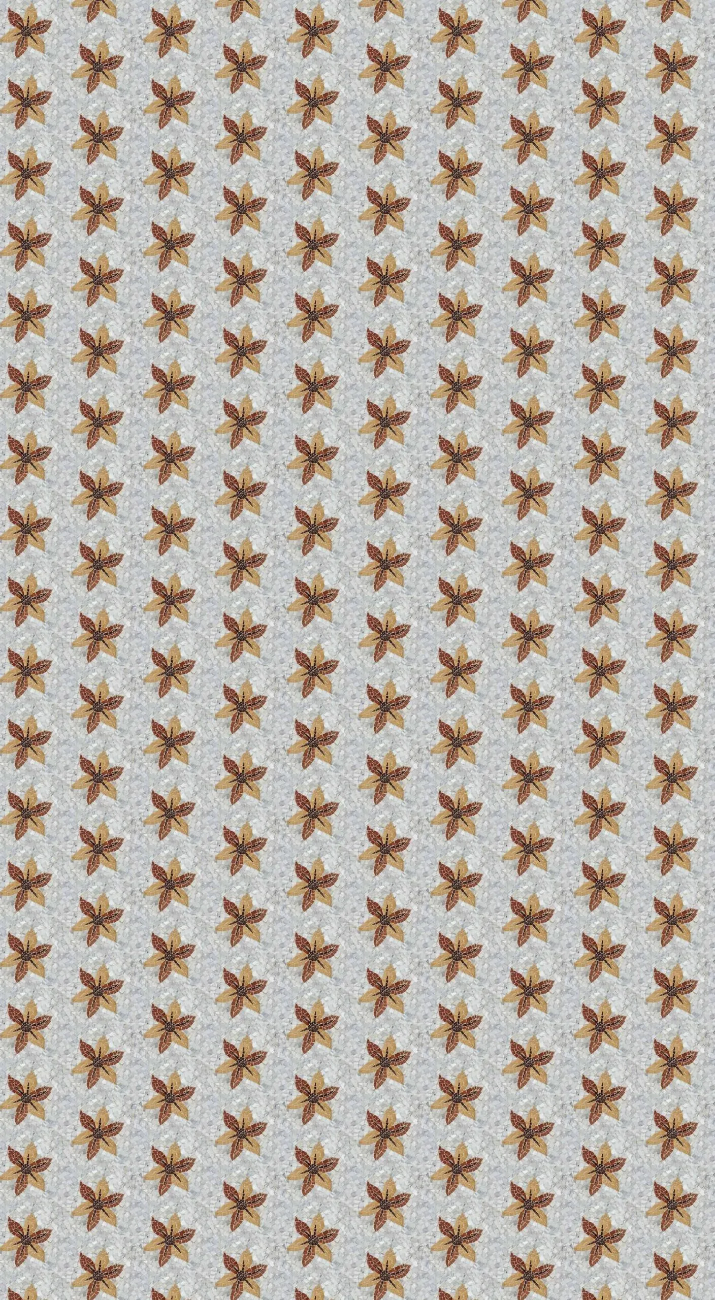 Mosaico Fiori E Foglie
