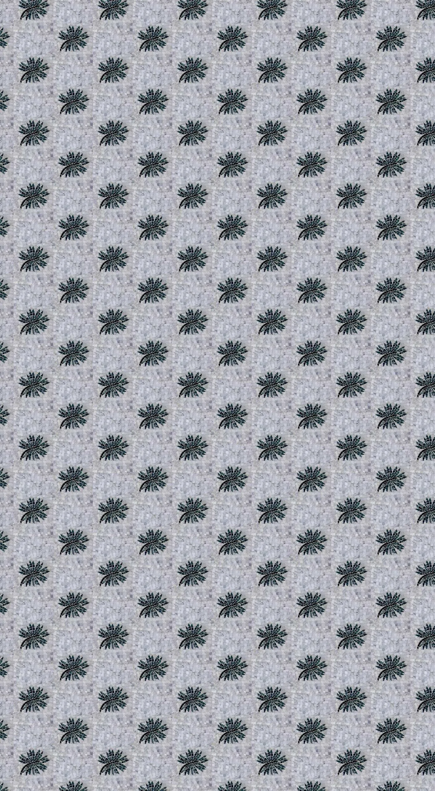 Mosaico Fiori E Foglie