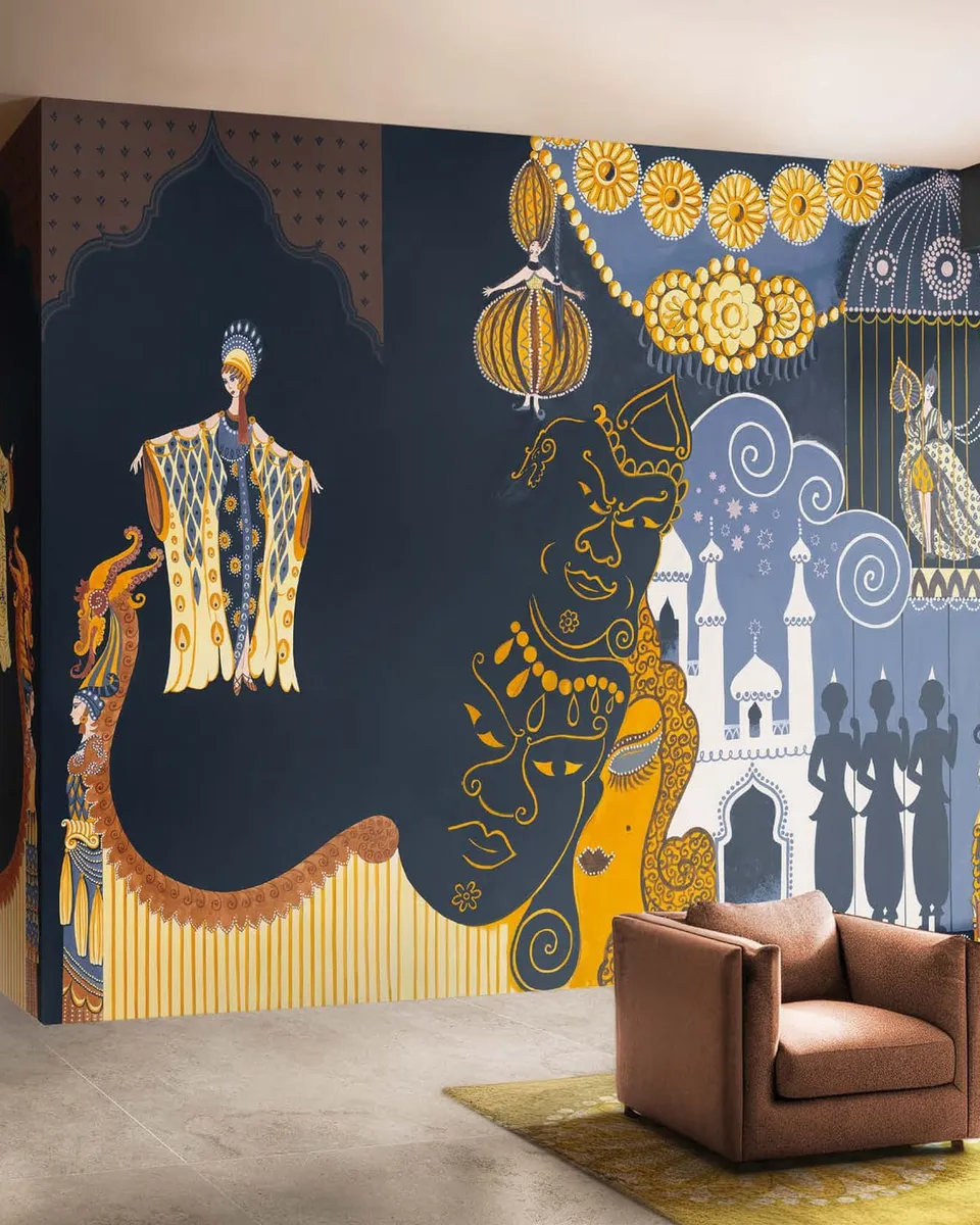 Carta da parati Misteri d'Oriente, by Papier Couture
