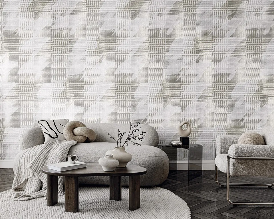 Carta da parati Shadow Plaid, by Papier Couture