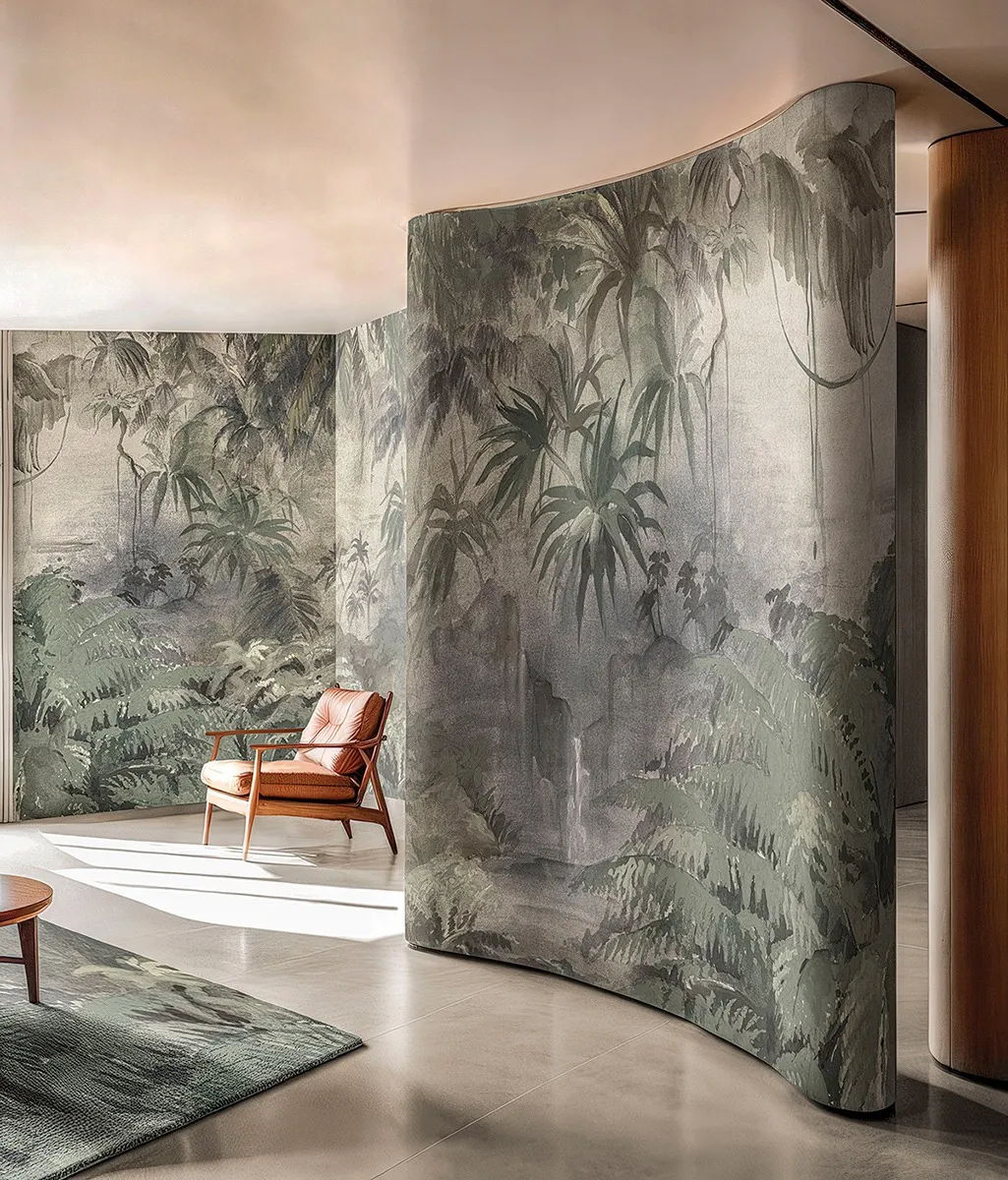 Carta da parati Verde Incanto, by Papier Couture