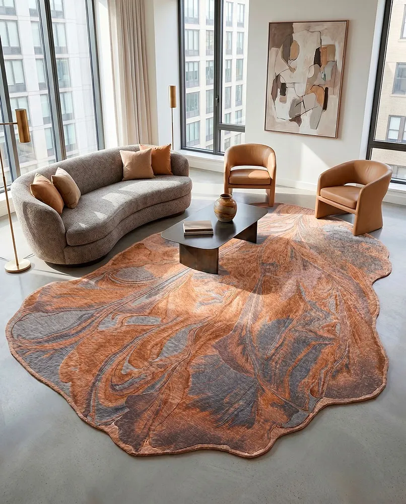 Tappeto Flux (SE34606), collezione Organic Luxe, in ambientazione