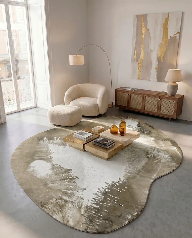 Tappeto Nereide (SE34610), collezione Organic Luxe, in ambientazione