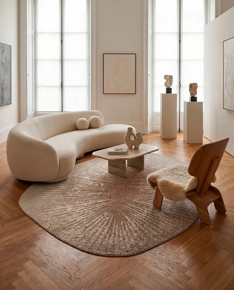 Tappeto Shell (SE34603), collezione Organic Luxe, in ambientazione