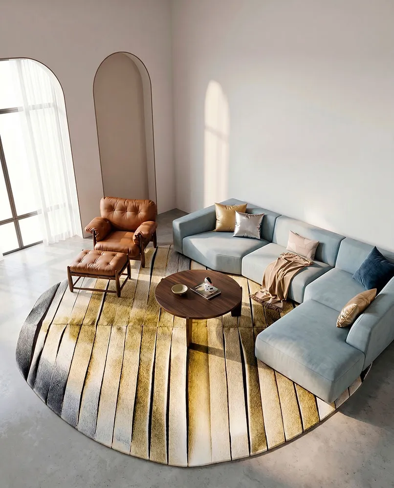Tappeto Velaria (SE34611), collezione Organic Luxe, in ambientazione